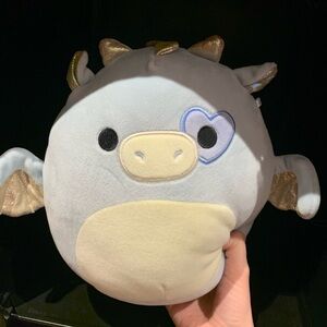 Cute Blue Dragon Plush Toy Squishmallow brand